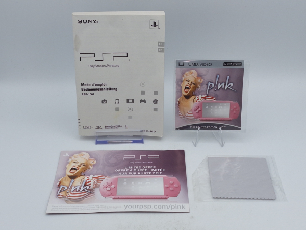 Sony Playstation Portable PSP 1004 Pink Edition + OVP & Zubehör